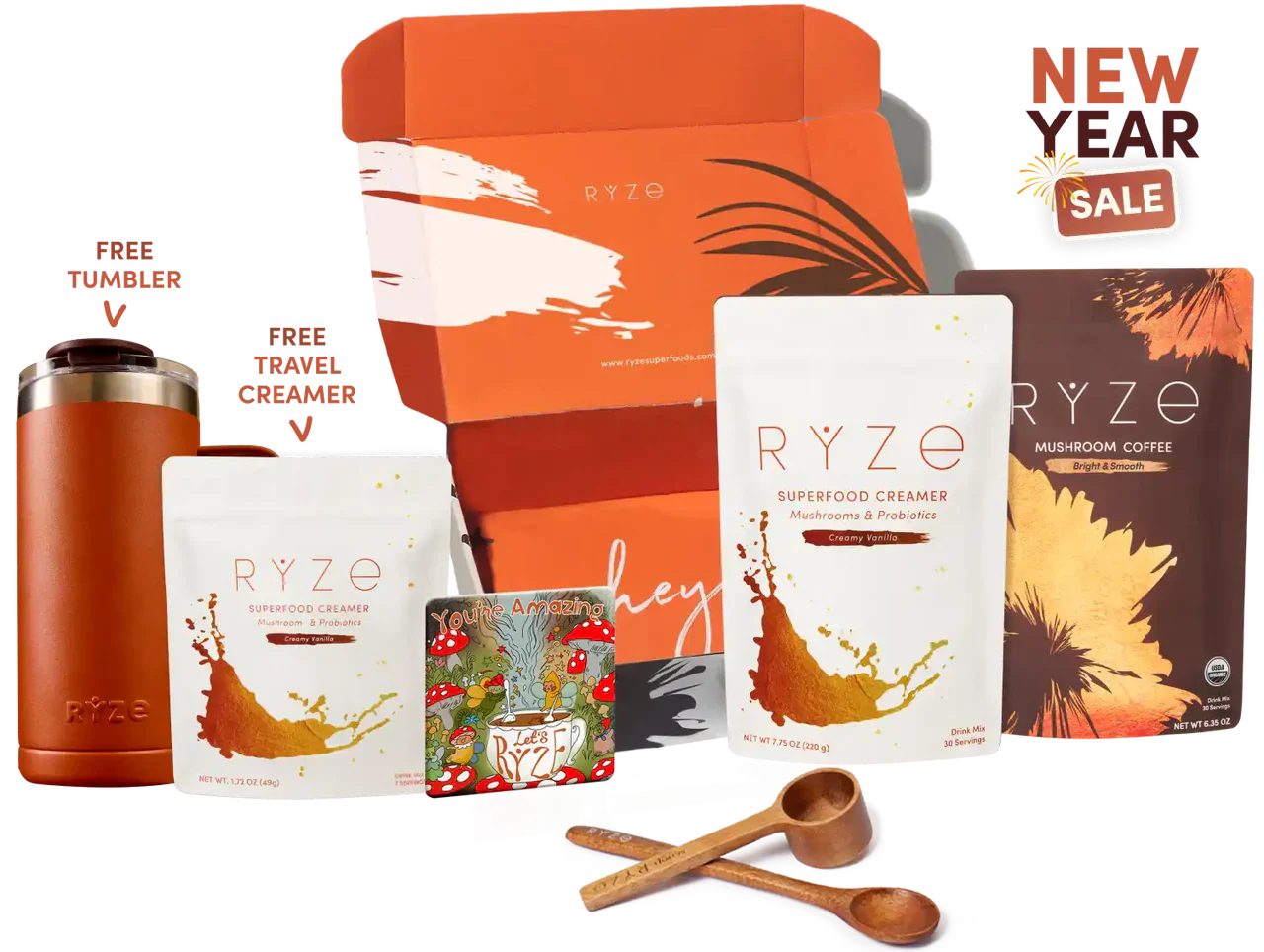 RYZE n Shine Bundle (Coffee + Creamer) - Select MG4804