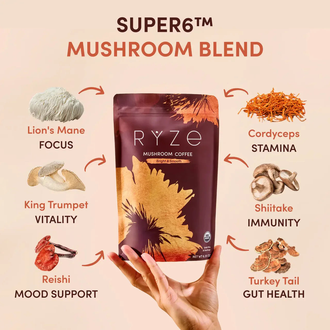 Mushroom Coffee - Select MG8966